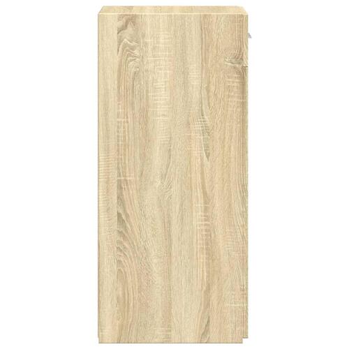 Reol 30x42,5x93 cm konstrueret træ sonoma-eg