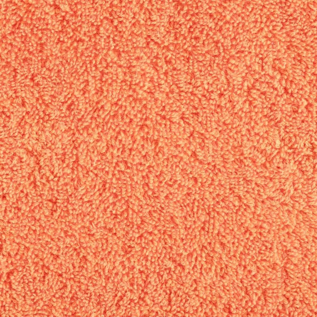 Håndklæder 8 stk. Premium SOLUND 600 g/m2 orange