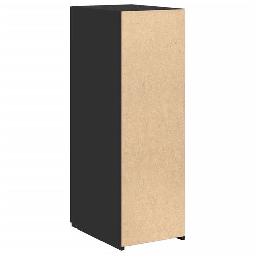 Skab 30x42,5x93 cm konstrueret træ sort