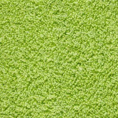 Badehåndklæder 10 stk. Premium 100x150 cm 100 % bomuld grøn