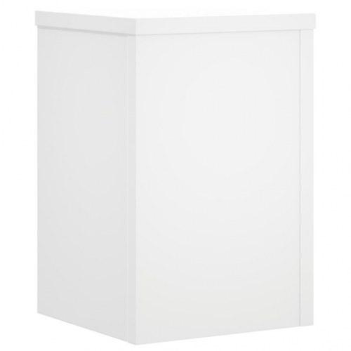 Plantestativer - 2 stk. hvide 20×20×30 cm i konstrueret træ