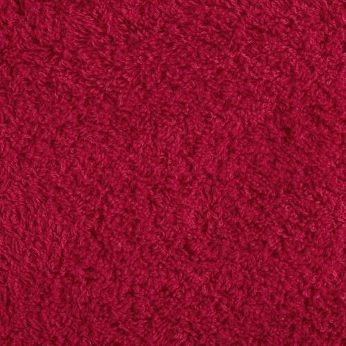 Håndklæder SOLUND 10 stk. Premium 70x140 cm 600 g/m2 rød