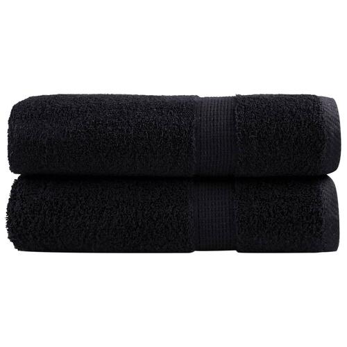 Badehåndklæder SOLUND 2 stk. Premium 100x150 cm 600 g/m2 grøn