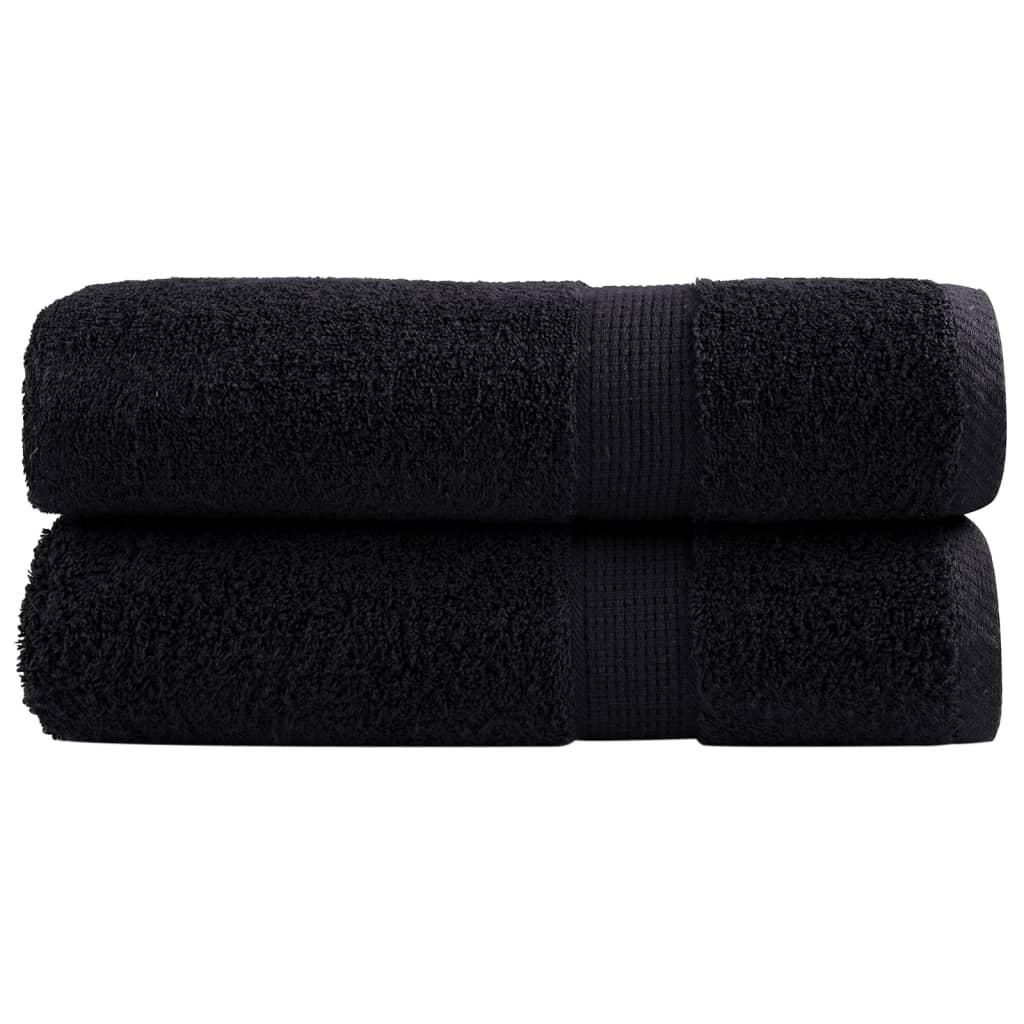 Badehåndklæder SOLUND 2 stk. Premium 100x150 cm 600 g/m2 grøn