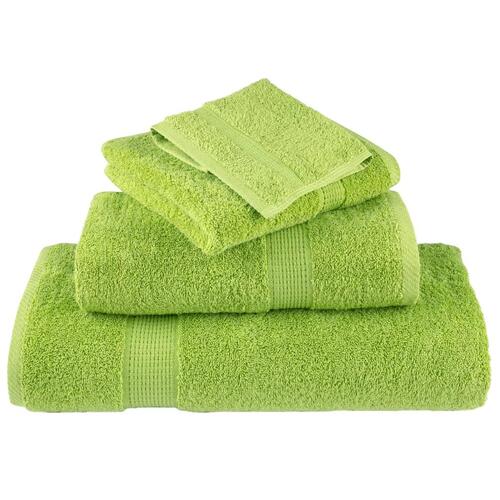 Badehåndklæder SOLUND 2 stk. Premium 100x150 cm 600 g/m2 grøn