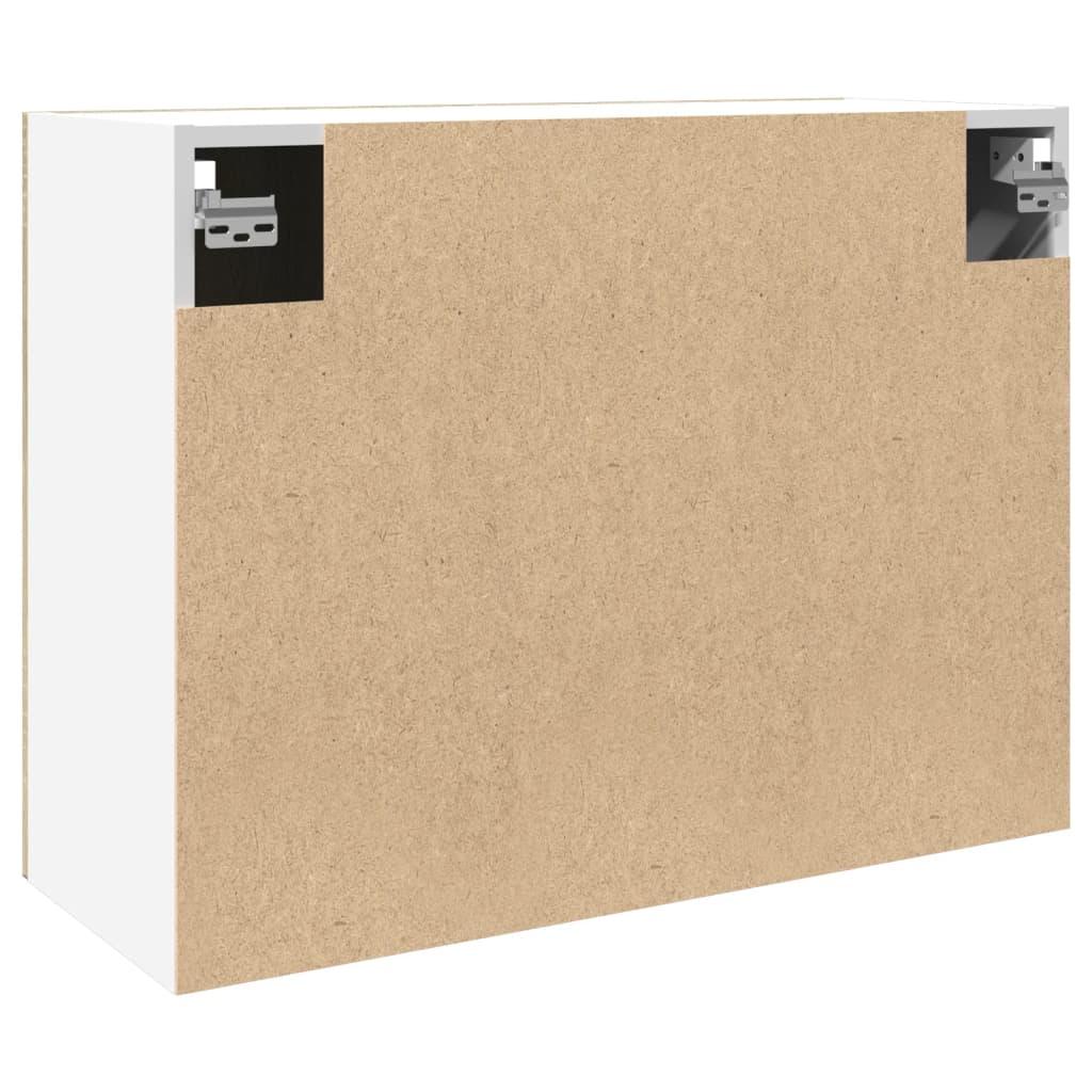 Vægskab 80x31x60 cm konstrueret træ sonoma-eg