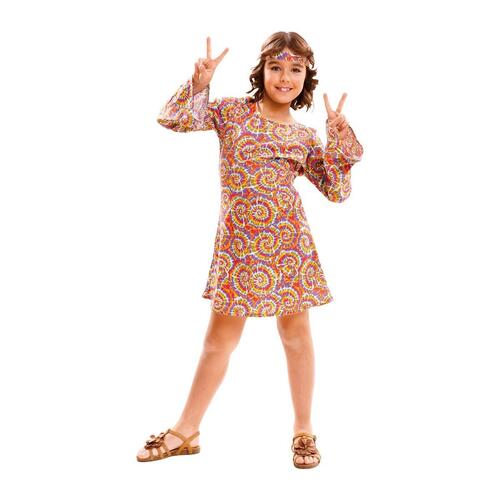 Kostume til børn Hippie 7-9 år