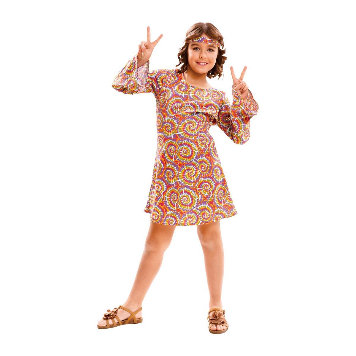 Kostume til børn Hippie 7-9 år