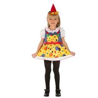 Kostume til børn Kvinde klovn 3-4 år (2 Dele)