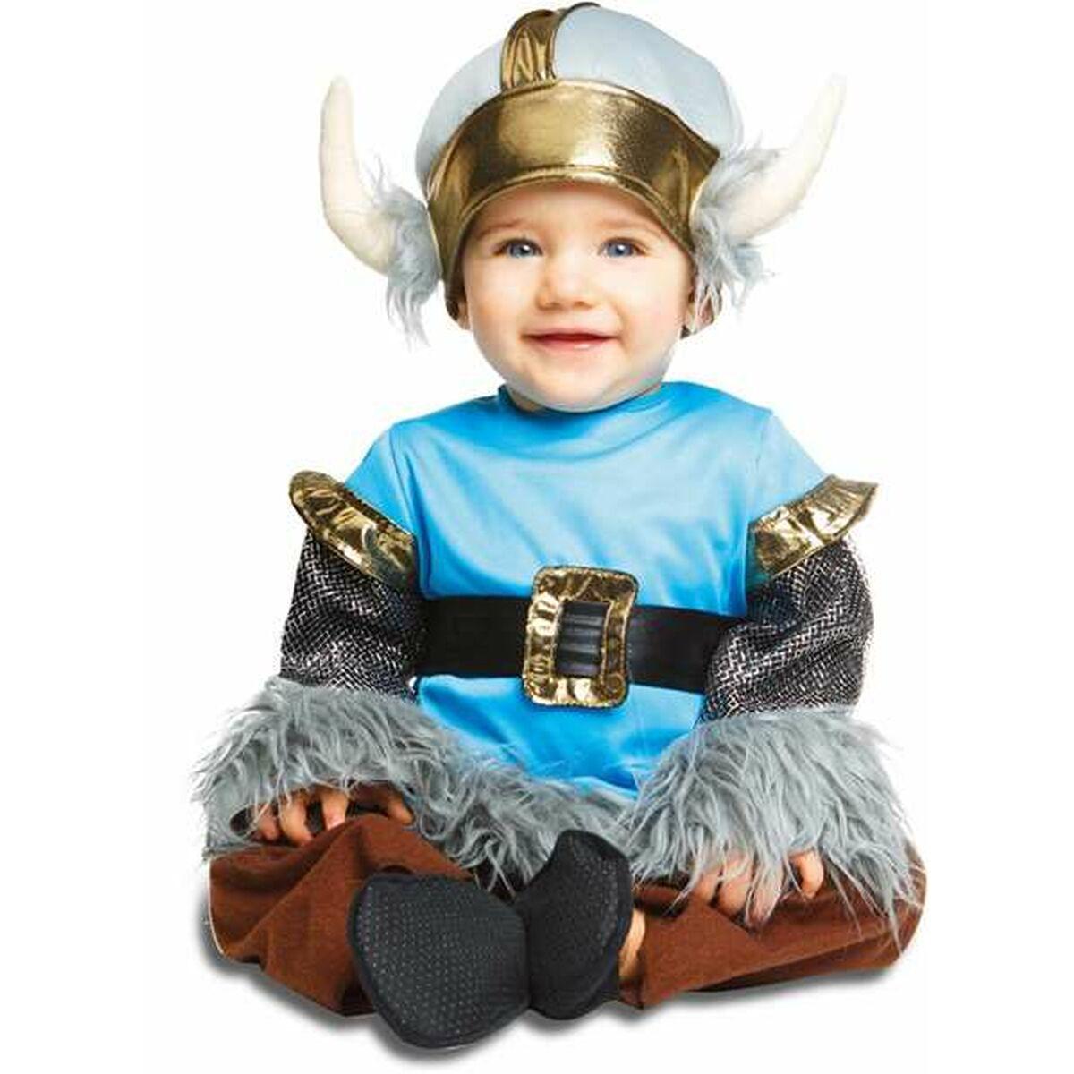 Børnekostume Viking - , 1-2 år, brun