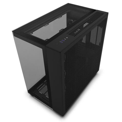 ATX Semi-tårn kasse NZXT H9 Elite Sort