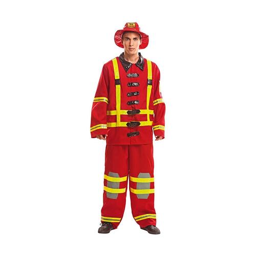 Kostume til voksne Brandmand (3 Dele)