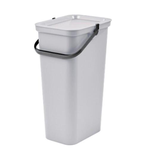 Affaldsspand til genbrug Tontarelli Moda 24 L Hvid (6 enheder)