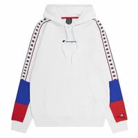 Hættetrøje til Mænd Champion Hooded Hvid L