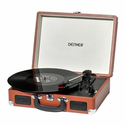 Pladespiller Denver Electronics VPL-120BROWN USB