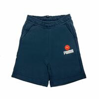 Børneshorts Puma Blank Mørkeblå 11-12 år