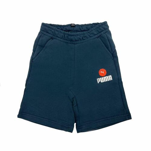 Børneshorts Puma Blank Mørkeblå 11-12 år