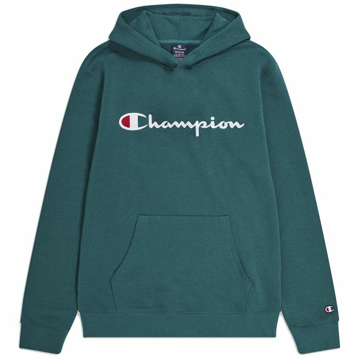 Sweatshirt til Børn Champion Hooded Blå 13-14 år