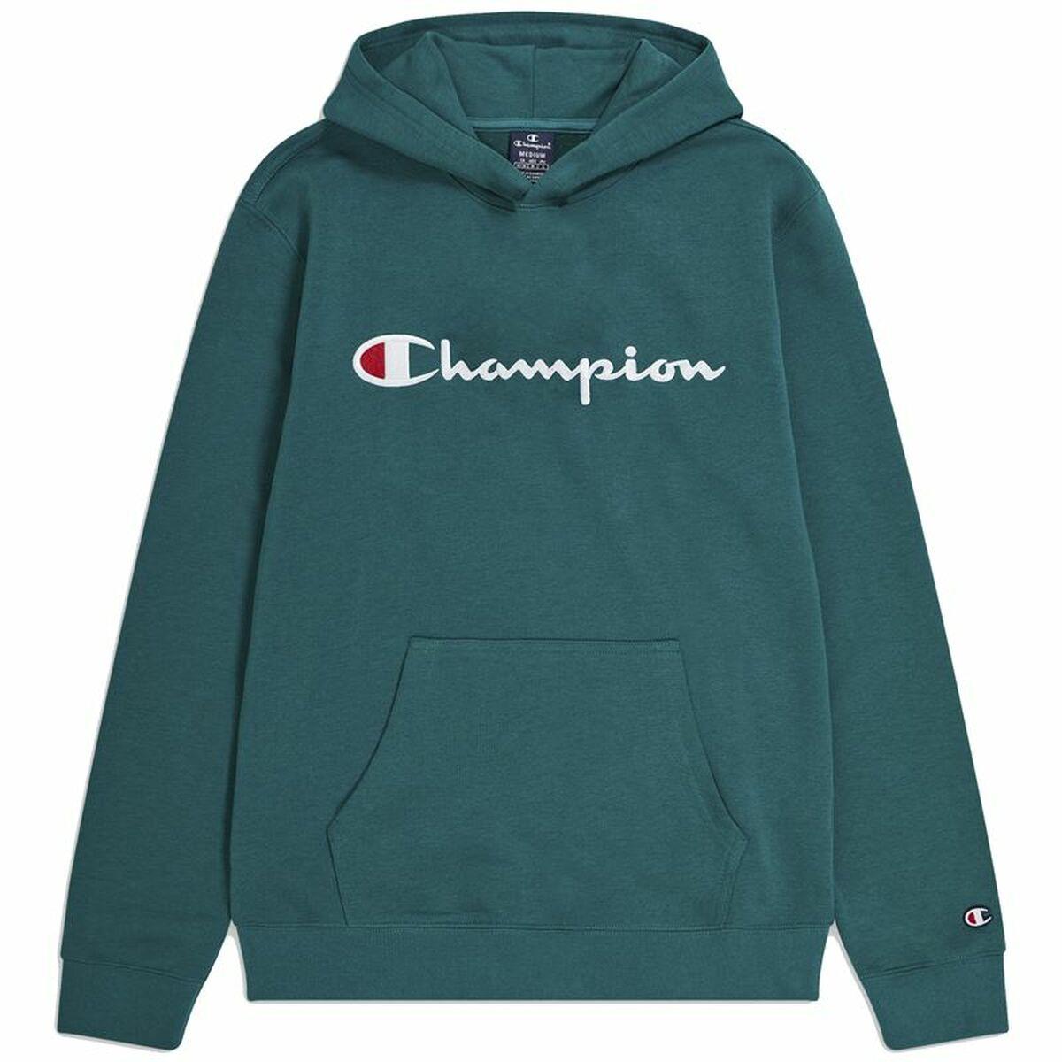 Sweatshirt til Børn Champion Hooded Blå 15-16 år