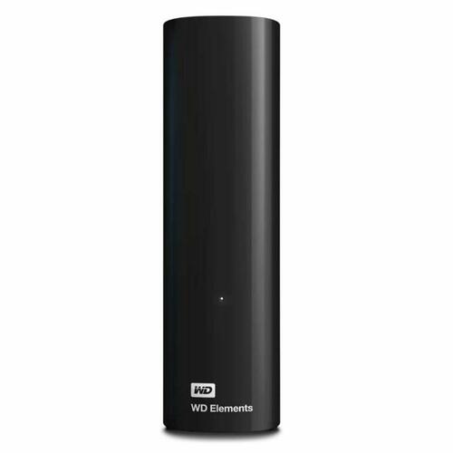 Ekstern harddisk Western Digital Elements Desktop 12 TB Sort
