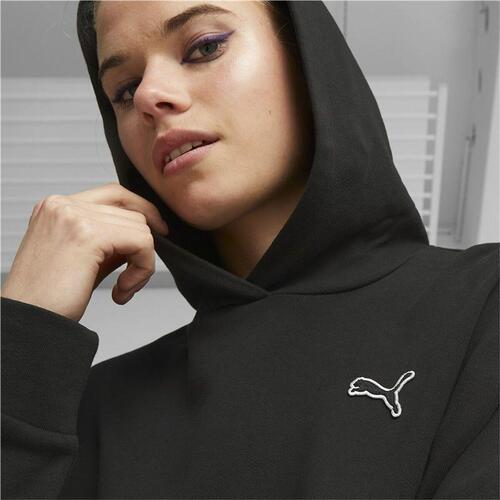 Hættetrøje til Kvinde Puma Better Essentials Sort M