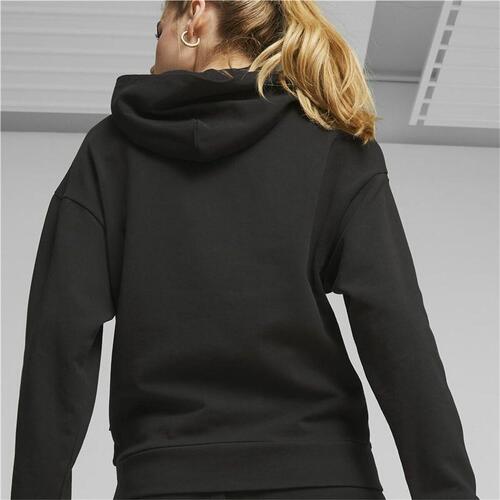 Hættetrøje til Kvinde Puma Better Essentials Sort M