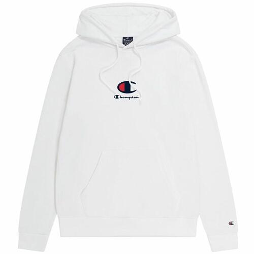 Hættetrøje til Mænd Champion Hooded Hvid L