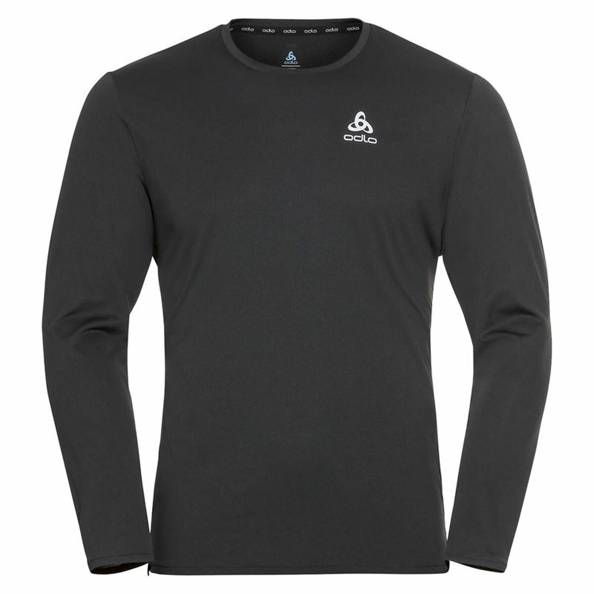 Odlo Crew Neck L/S herre T-shirt - L