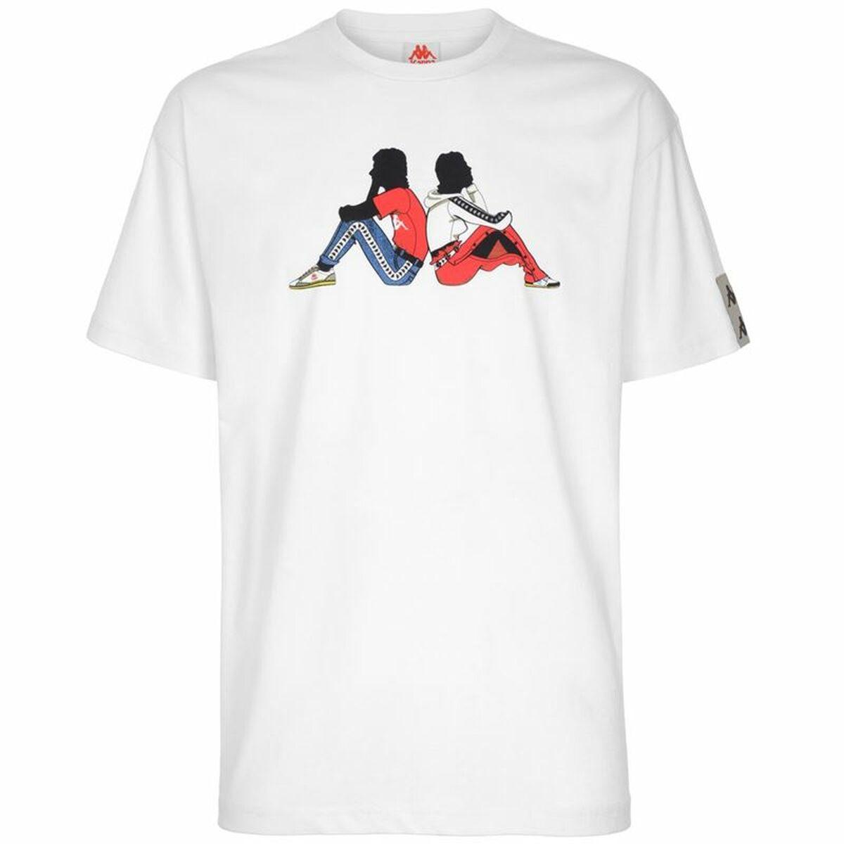 Kappa 222 Banda Pop T-shirt til mænd - kortærmet, XL