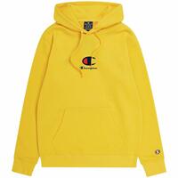 Hættetrøje til Mænd Champion Hooded Gul XL