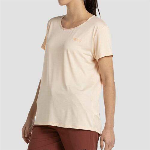 Kortærmet T-shirt til Kvinder +8000 Acacia Beige XS