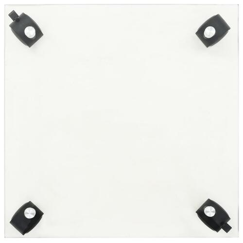 Plantevogn 2 stk. hærdet glas 35 x 35 cm firkantet