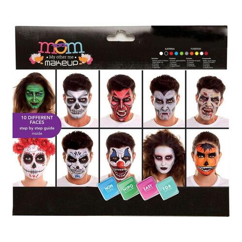 Makeup Sæt Deluxe Voksne Halloween (20 x 23 x 2 cm)