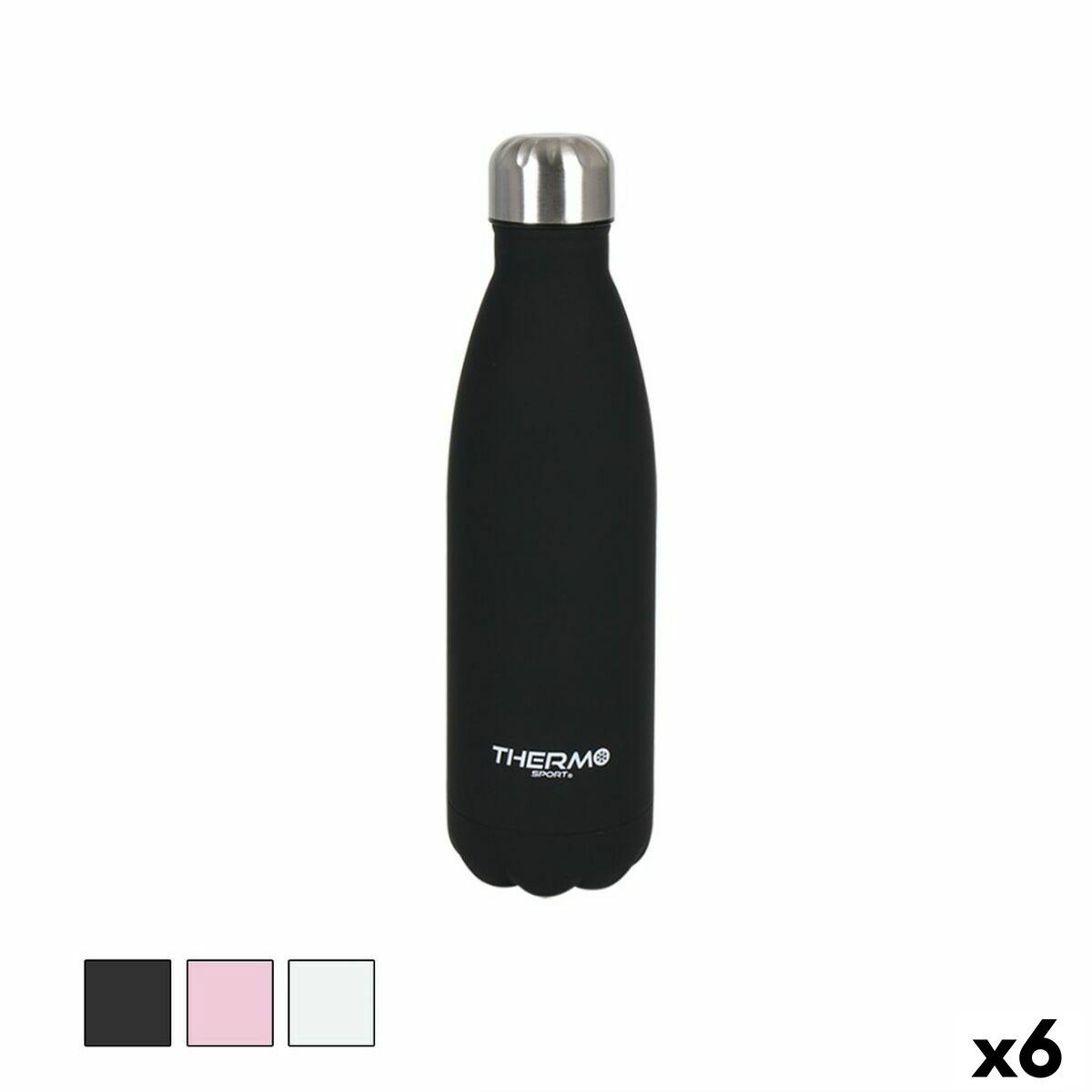 ThermoSport Termoflaske Soft Touch 500 ml - 6 stk.