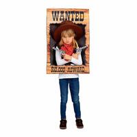 Kostume til børn Wanted Onesize Cowboy mand 3 Dele