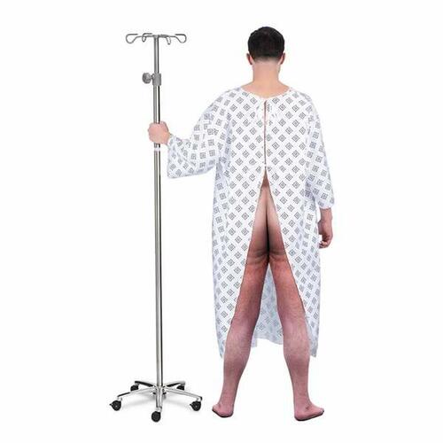 Kostume til voksne Onesize 2 Dele Hvid