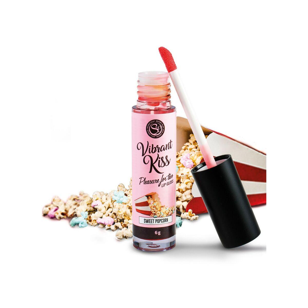 Secret Play Vibrant Kiss Lipgloss - Sweet Popcorn, 6 g