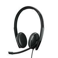 Hovedtelefoner med mikrofon Epos Adapt 165T Sort