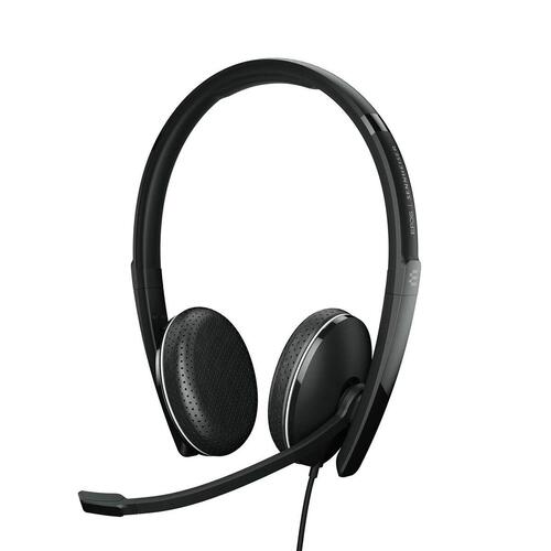 Hovedtelefoner med mikrofon Epos Adapt 165T Sort