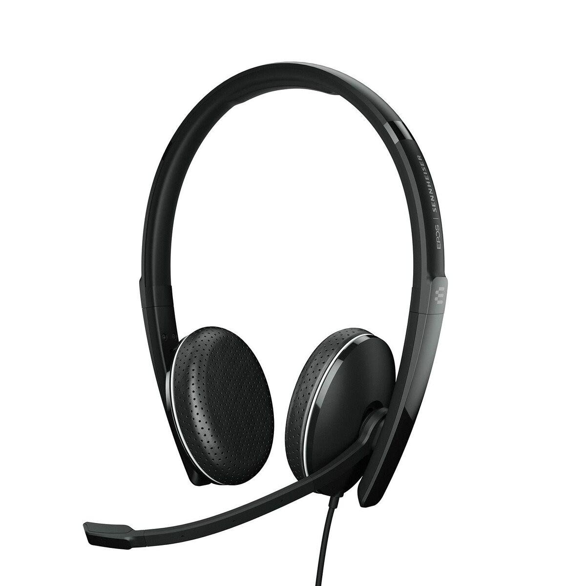 Hovedtelefoner med mikrofon Epos Adapt 165T Sort