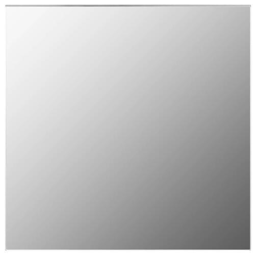 Vægspejl 40 x 40 cm firkantet glas
