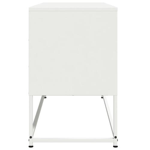 Højskab 100,5x39x107 cm stål sennepsgul