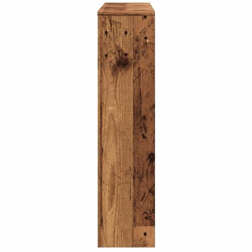Radiatorskjuler 175x20x82 cm konstrueret træ antikt træ