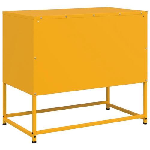 Tv-bord 100,5x39x60,5 cm stål antracitgrå