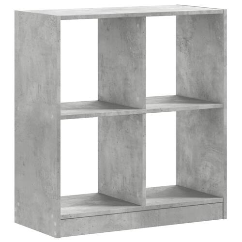 Skab 68,5x32x75 cm konstrueret træ betongrå