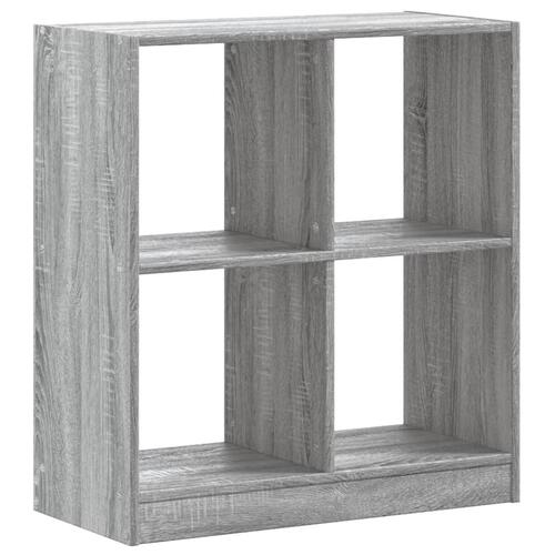 Skab 68,5x32x75 cm konstrueret træ grå sonoma-eg
