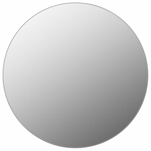 Vægspejl 50 cm rundt glas