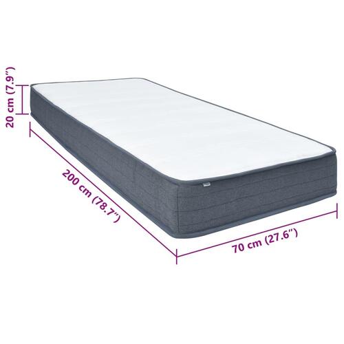 madras 200x70x20 cm stof