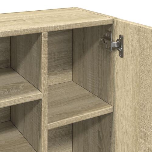 Badeværelsesskab 70,5x24x90 cm sonoma-eg