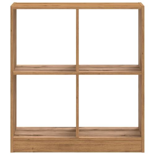 Skab 68,5x32x75 cm konstrueret træ egetræsfarve